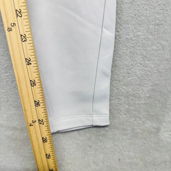 Athleta Pants Womens Small Abalone Cream Peak Hybrid Fleece Tight Zip Pocket NWT - Picture 13 of 13